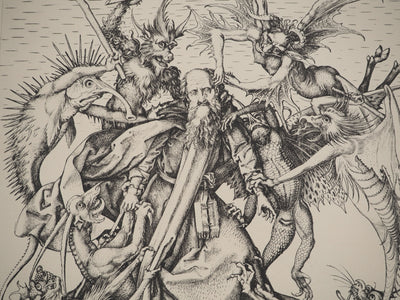Martin SCHONGAUER : Martin SCHONGAUER (1430/50-1491), Gravure originale (photo de détail 4) - Crédit photo : Galerie Art.Paris