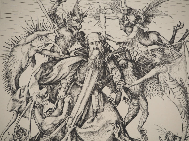 Martin SCHONGAUER : Martin SCHONGAUER (1430/50-1491), Gravure originale (photo de détail 4) - Crédit photo : Galerie Art.Paris