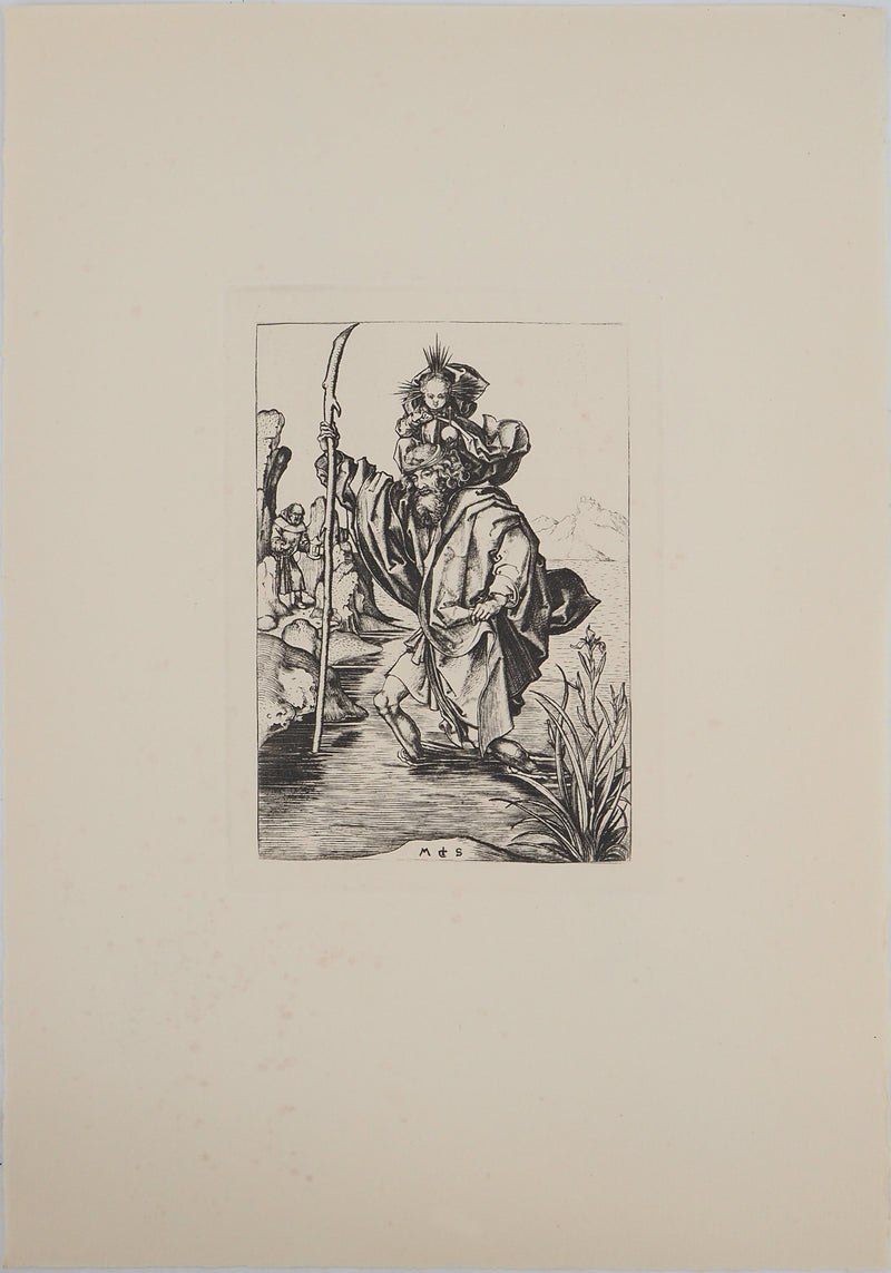 Martin SCHONGAUER : Martin SCHONGAUER (1430/50-1491), Gravure originale (vue générale) - Crédit photo : Galerie Art.Paris