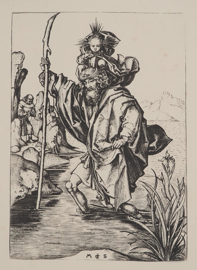 Martin SCHONGAUER : Martin SCHONGAUER (1430/50-1491), Gravure originale (photo de détail 3) - Crédit photo : Galerie Art.Paris
