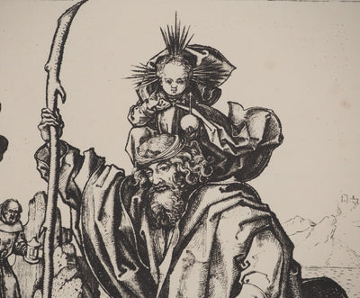Martin SCHONGAUER : Martin SCHONGAUER (1430/50-1491), Gravure originale (photo de détail 4) - Crédit photo : Galerie Art.Paris
