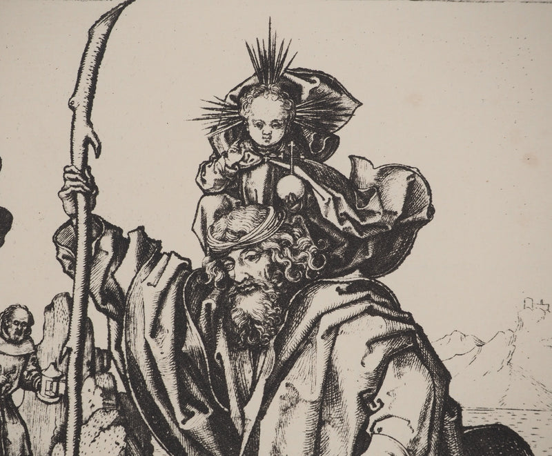 Martin SCHONGAUER : Martin SCHONGAUER (1430/50-1491), Gravure originale (photo de détail 4) - Crédit photo : Galerie Art.Paris