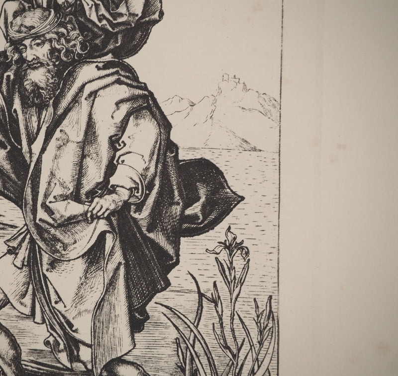 Martin SCHONGAUER : Martin SCHONGAUER (1430/50-1491), Gravure originale (photo de détail 5) - Crédit photo : Galerie Art.Paris