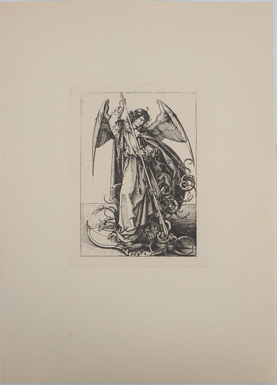 Martin SCHONGAUER : Martin SCHONGAUER (1430/50-1491), Gravure originale (vue générale) - Crédit photo : Galerie Art.Paris