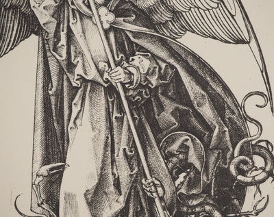 Martin SCHONGAUER : Martin SCHONGAUER (1430/50-1491), Gravure originale (photo de détail 5) - Crédit photo : Galerie Art.Paris