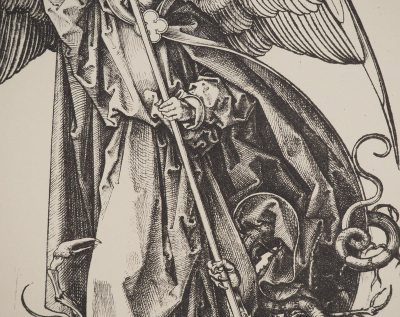 Martin SCHONGAUER : Martin SCHONGAUER (1430/50-1491), Gravure originale (photo de détail 5) - Crédit photo : Galerie Art.Paris