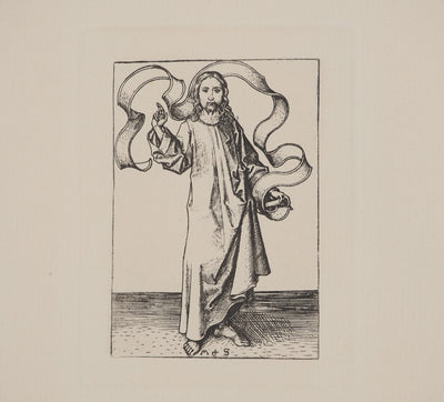 Martin SCHONGAUER : Martin SCHONGAUER (1430/50-1491), Gravure originale (photo de détail 3) - Crédit photo : Galerie Art.Paris