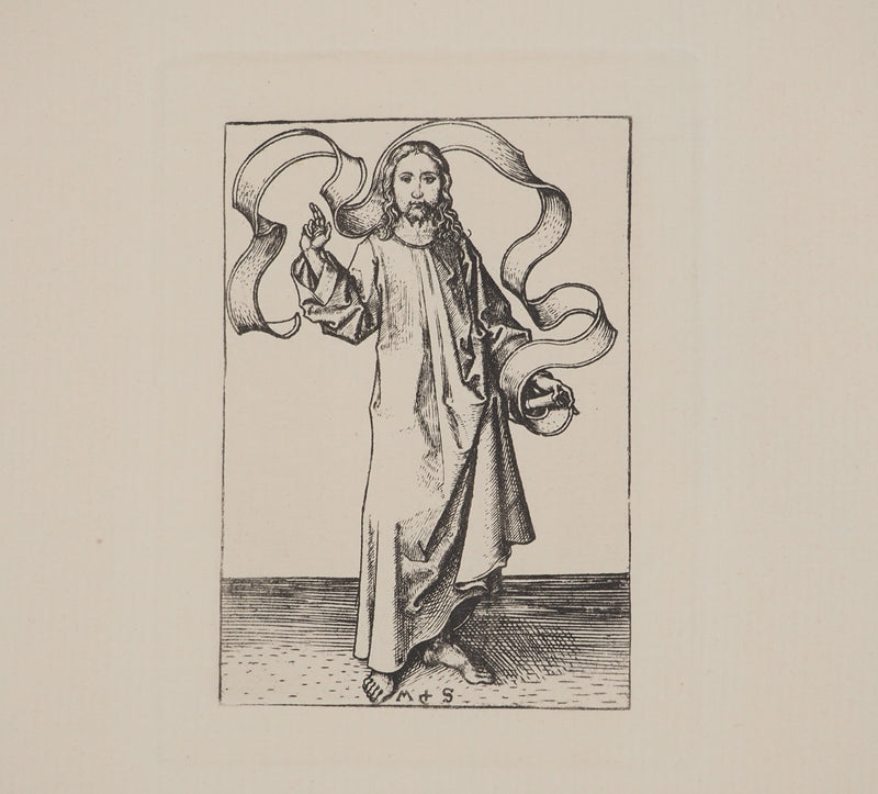 Martin SCHONGAUER : Martin SCHONGAUER (1430/50-1491), Gravure originale (photo de détail 3) - Crédit photo : Galerie Art.Paris