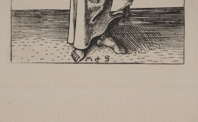 Martin SCHONGAUER : Martin SCHONGAUER (1430/50-1491), Gravure originale (photo de détail 2) - Crédit photo : Galerie Art.Paris