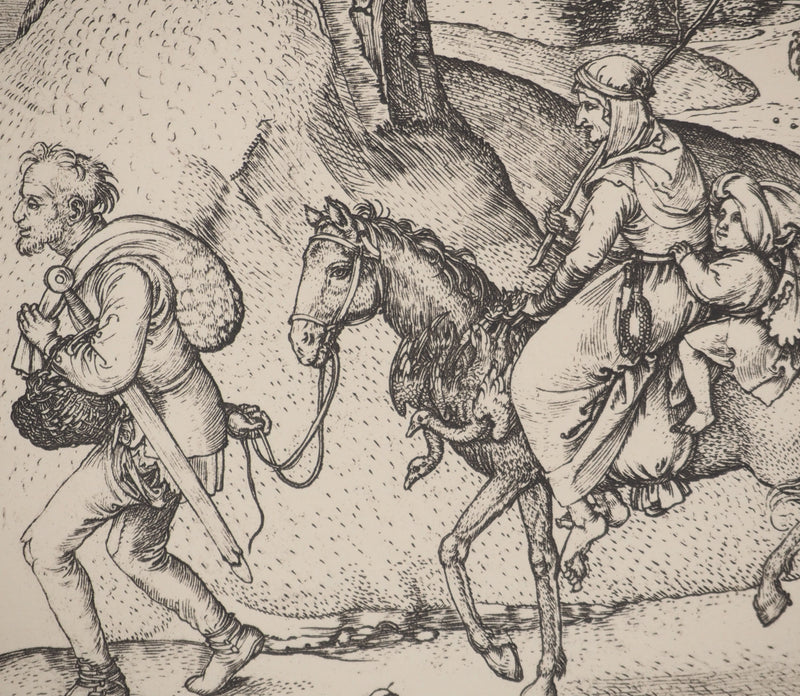 Martin SCHONGAUER : Martin SCHONGAUER (1430/50-1491), Gravure originale (photo de détail 5) - Crédit photo : Galerie Art.Paris