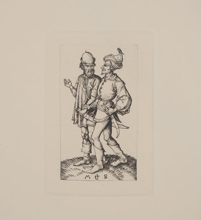 Martin SCHONGAUER : Martin SCHONGAUER (1430/50-1491), Gravure originale (photo de détail 3) - Crédit photo : Galerie Art.Paris