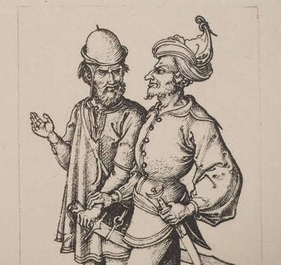 Martin SCHONGAUER : Martin SCHONGAUER (1430/50-1491), Gravure originale (photo de détail 4) - Crédit photo : Galerie Art.Paris