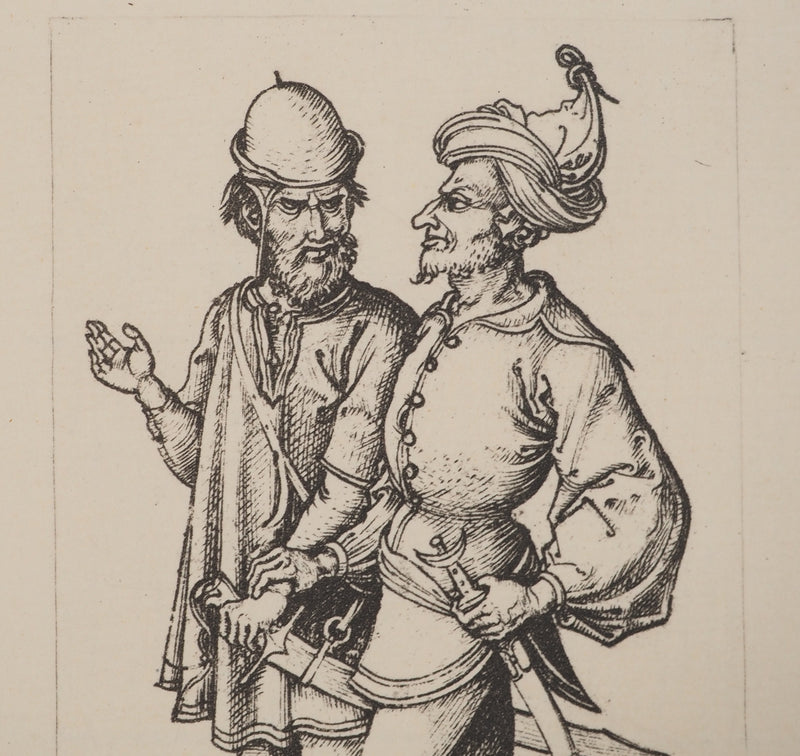 Martin SCHONGAUER : Martin SCHONGAUER (1430/50-1491), Gravure originale (photo de détail 4) - Crédit photo : Galerie Art.Paris