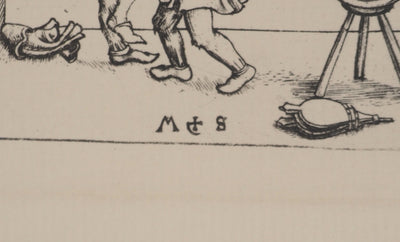 Martin SCHONGAUER : Martin SCHONGAUER (1430/50-1491), Gravure originale (photo de détail 4) - Crédit photo : Galerie Art.Paris