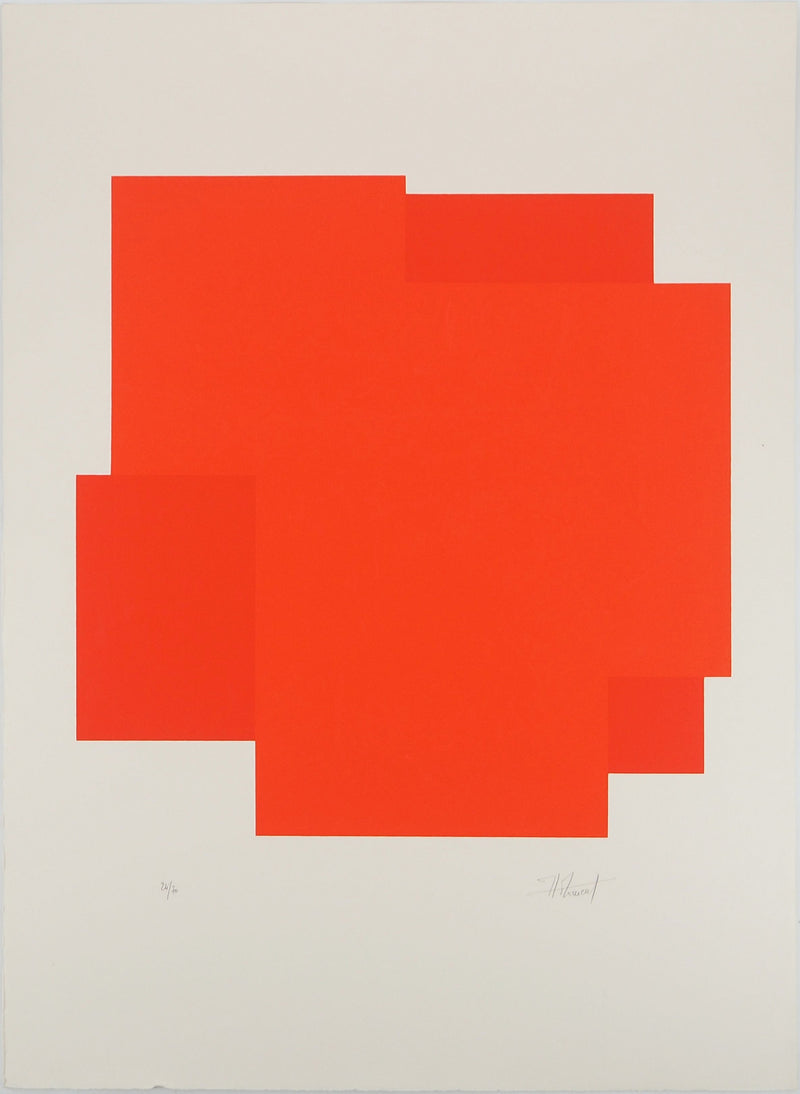 Joel FROMENT : Joel FROMENT (1938-2023), Sérigraphie originale (vue générale) - Crédit photo : Galerie Art.Paris