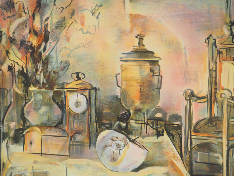 Nicolai GEORGESCU : Nicolaï GEORGESCU (1946-1995), Lithographie originale (photo de détail 4) - Crédit photo : Galerie Art.Paris