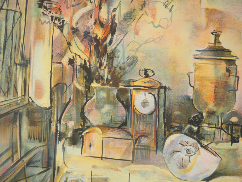 Nicolai GEORGESCU : Nicolaï GEORGESCU (1946-1995), Lithographie originale (photo de détail 5) - Crédit photo : Galerie Art.Paris