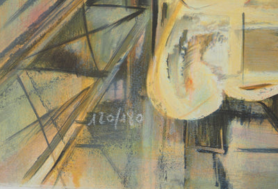 Nicolai GEORGESCU : Nicolaï GEORGESCU (1946-1995), Lithographie originale (photo de détail 6) - Crédit photo : Galerie Art.Paris