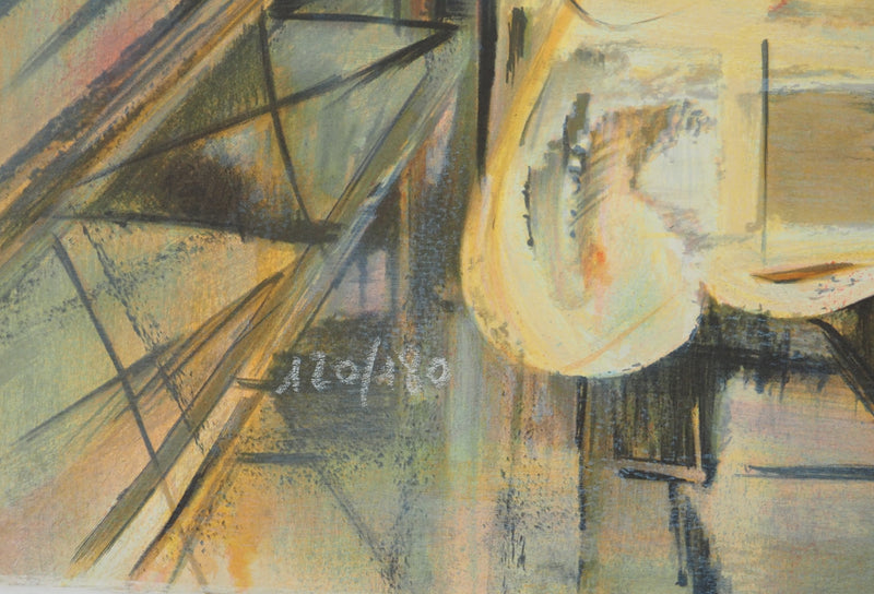 Nicolai GEORGESCU : Nicolaï GEORGESCU (1946-1995), Lithographie originale (photo de détail 6) - Crédit photo : Galerie Art.Paris