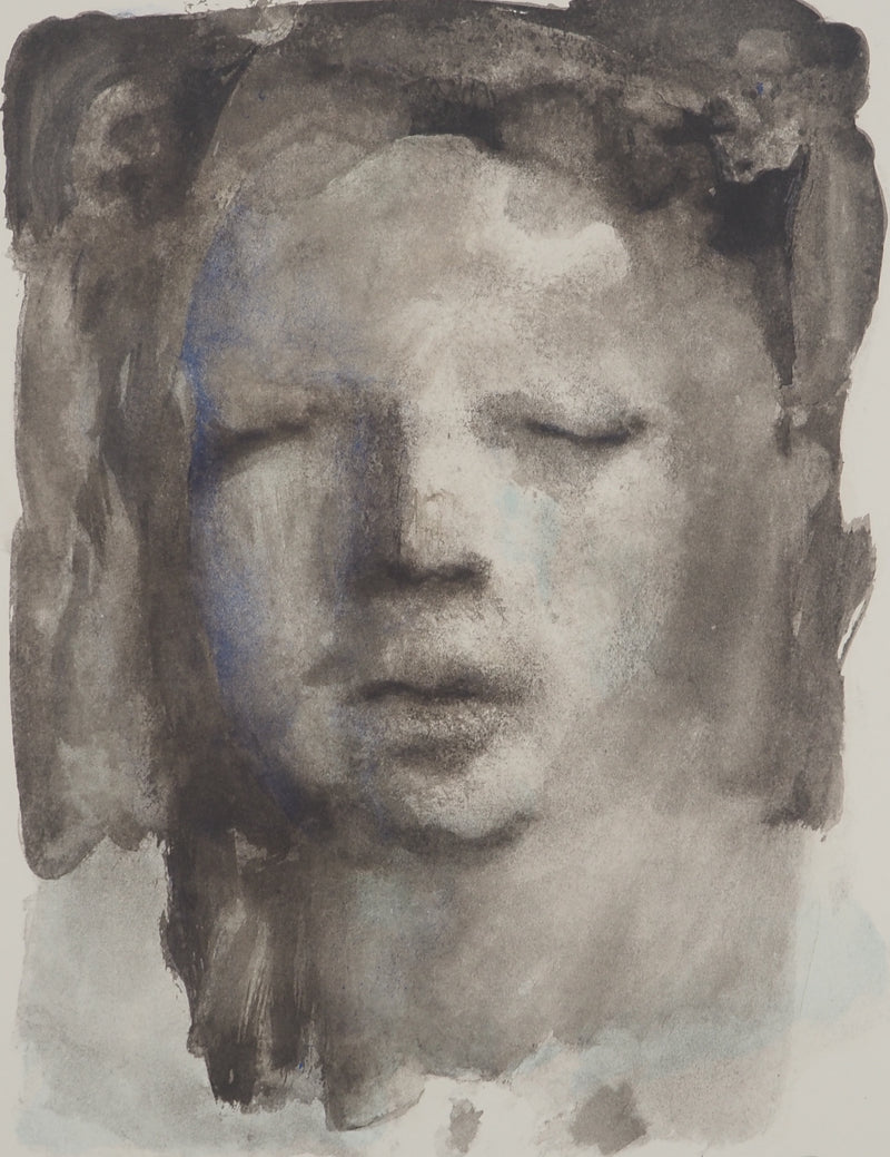 Leonor FINI : Visage endormi, c, Lithographie originale (photo de détail 3) - Crédit photo : Galerie Art.Paris