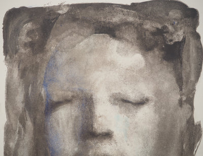 Leonor FINI : Visage endormi, c, Lithographie originale (photo de détail 4) - Crédit photo : Galerie Art.Paris