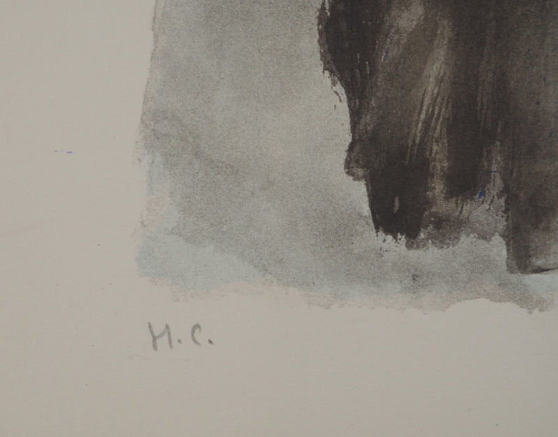 Leonor FINI : Visage endormi, c, Lithographie originale (photo de détail 6) - Crédit photo : Galerie Art.Paris
