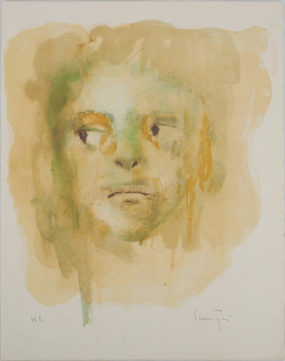 Leonor FINI : Regard en coin, Lithographie originale (vue générale) - Crédit photo : Galerie Art.Paris