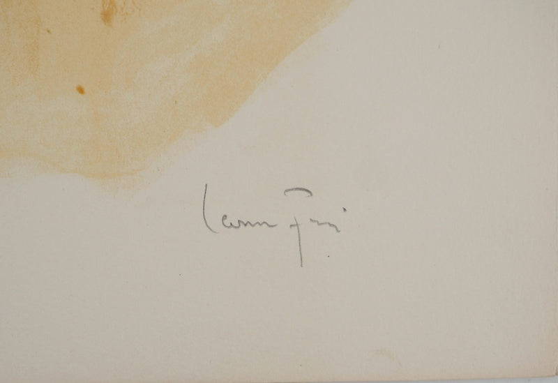 Leonor FINI : Regard en coin, Lithographie originale (photo de détail 2) - Crédit photo : Galerie Art.Paris