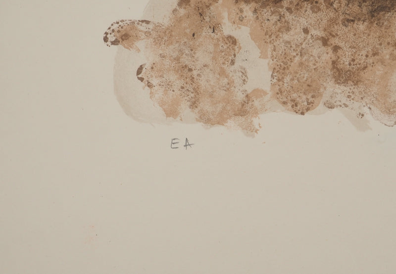 Leonor FINI : Visage, Lithographie originale (photo de détail 5) - Crédit photo : Galerie Art.Paris