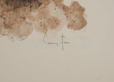 Leonor FINI : Visage, Lithographie originale (photo de détail 2) - Crédit photo : Galerie Art.Paris