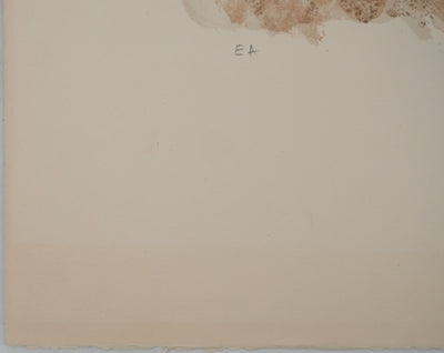 Leonor FINI : Visage, Lithographie originale (photo de détail 6) - Crédit photo : Galerie Art.Paris