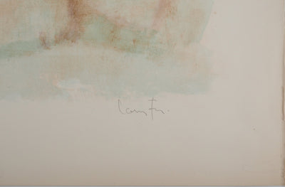 Leonor FINI : Visages multiples, Lithographie originale (photo de détail 2) - Crédit photo : Galerie Art.Paris