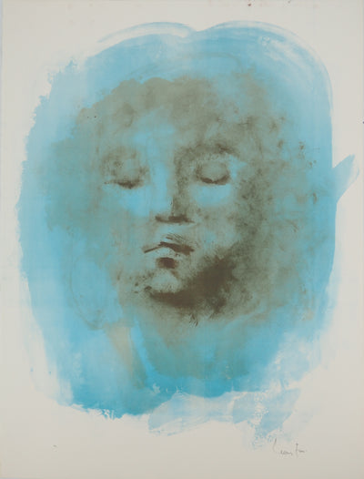 Leonor FINI : Sérénité hors de l'eau, Lithographie originale (vue générale) - Crédit photo : Galerie Art.Paris