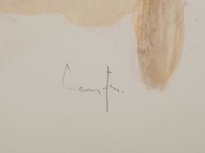Leonor FINI : L'étonnement, Lithographie originale (photo de détail 2) - Crédit photo : Galerie Art.Paris