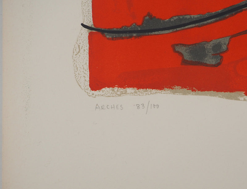 Claude VENARD : Femme en bord de mer, Lithographie originale (photo de détail 6) - Crédit photo : Galerie Art.Paris