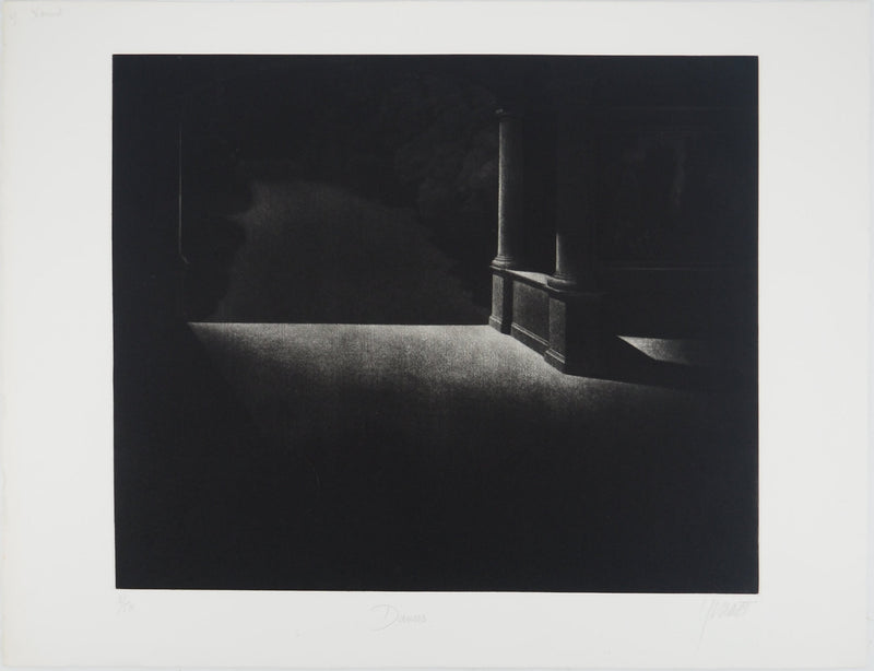 Bruno YVONNET : Danses, Gravure originale (vue générale) - Crédit photo : Galerie Art.Paris