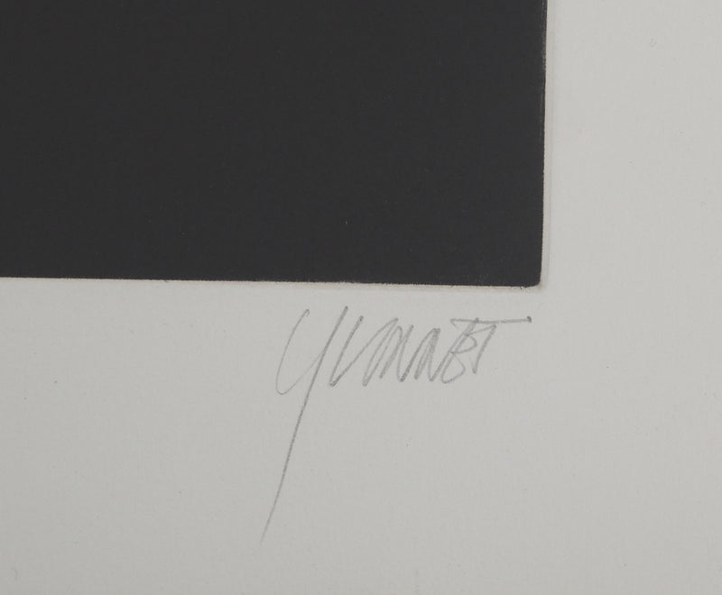 Bruno YVONNET : Danses, Gravure originale (photo de détail 2) - Crédit photo : Galerie Art.Paris
