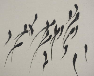 Annie POLAK : Composition abstraite, Gravure originale (photo de détail 4) - Crédit photo : Galerie Art.Paris