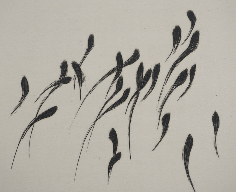 Annie POLAK : Composition abstraite, Gravure originale (photo de détail 4) - Crédit photo : Galerie Art.Paris