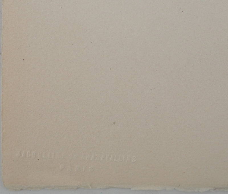 Georges DUSSAU : Le temps du retour, Gravure originale (photo de détail 6) - Crédit photo : Galerie Art.Paris