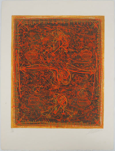 Georges DUSSAU : Double face, Gravure originale (vue générale) - Crédit photo : Galerie Art.Paris