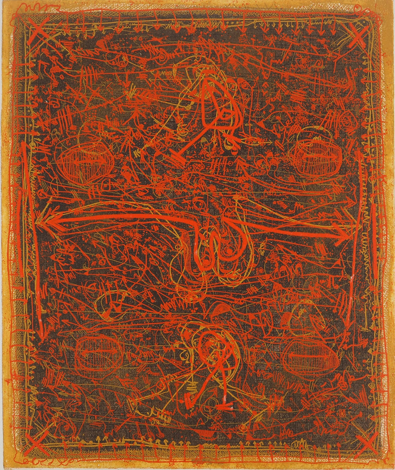 Georges DUSSAU : Double face, Gravure originale (photo de détail 3) - Crédit photo : Galerie Art.Paris