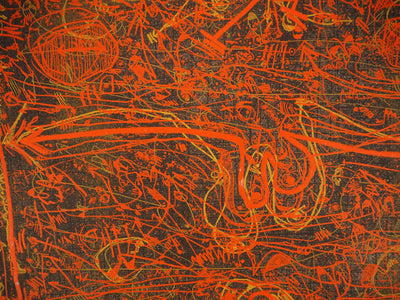Georges DUSSAU : Double face, Gravure originale (photo de détail 4) - Crédit photo : Galerie Art.Paris