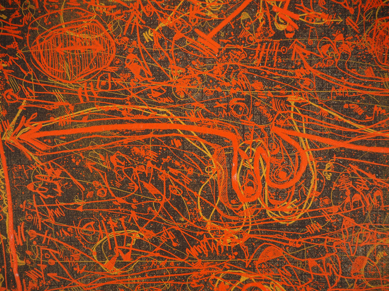 Georges DUSSAU : Double face, Gravure originale (photo de détail 4) - Crédit photo : Galerie Art.Paris