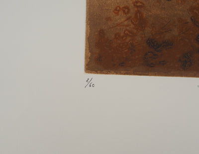 Georges DUSSAU : L'écume du temps, Gravure originale (photo de détail 5) - Crédit photo : Galerie Art.Paris