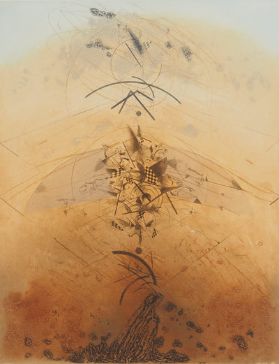 Georges DUSSAU : Le temps du retour, Gravure originale (photo de détail 3) - Crédit photo : Galerie Art.Paris