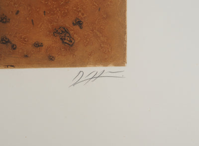 Georges DUSSAU : Le temps du retour, Gravure originale (photo de détail 2) - Crédit photo : Galerie Art.Paris