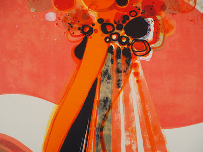 Frédéric MENGUY : La mondaine, Lithographie originale (photo de détail 4) - Crédit photo : Galerie Art.Paris