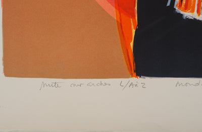 Frédéric MENGUY : La mondaine, Lithographie originale (photo de détail 6) - Crédit photo : Galerie Art.Paris