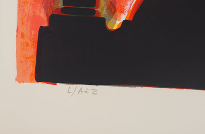 Frédéric MENGUY : Le déjeuner, Lithographie originale (photo de détail 6) - Crédit photo : Galerie Art.Paris